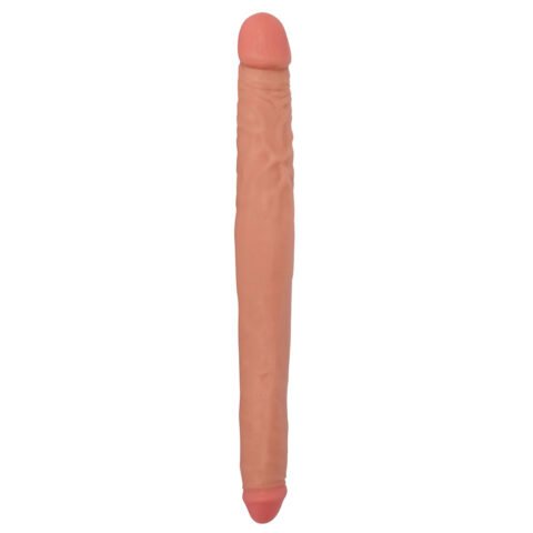 Jock 16 Inch Tapered Double Dong - Vanilla