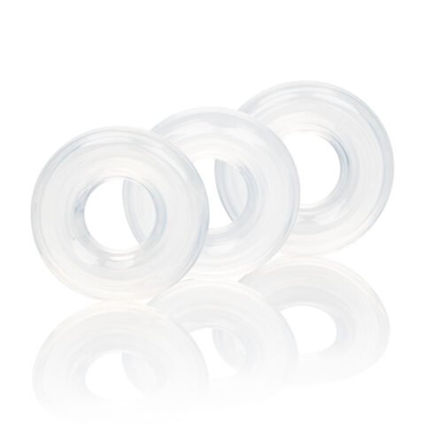 Set of 3 Silicone Stacker Rings