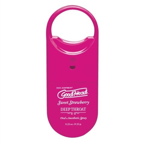 Goodhead to Go Deep Throat Spray - Sweet Strawberry