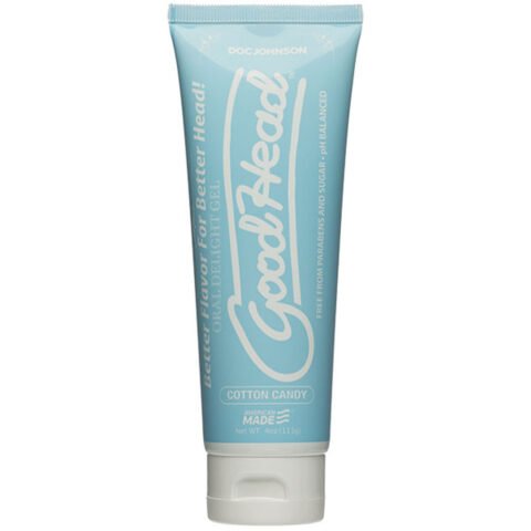 Goodhead - Oral Delight Gel - 4 Oz Tube - Cotton Candy
